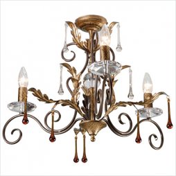 Люстра Elstead LIGHTING Amarilli AML3 BRONZE/GOLD-foto2