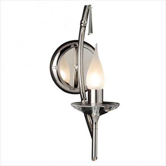 Настенный Светильник Бра Elstead Lighting Brightwell BR1 (Полированный никель)