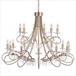 Люстра Elstead LIGHTING Christina CRT18 Silver/Gold