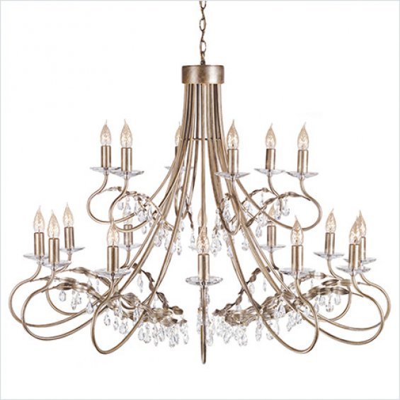 Люстра Elstead LIGHTING Christina CRT18 Silver/Gold