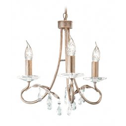 Люстра Elstead LIGHTING Christina CRT3 Silver/Gold