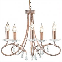 Люстра Elstead LIGHTING Christina CRT5 Silver/Gold