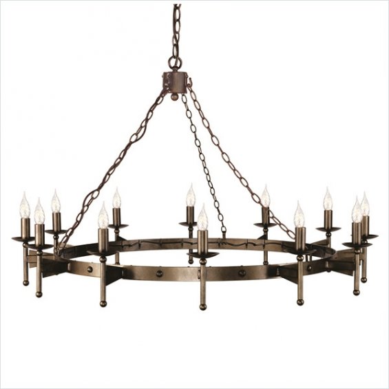 Люстра Elstead Lighting Cromwell CW12 OB (Старая бронза)