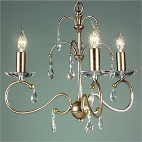 Люстра Elstead LIGHTING Darcy DY3 S/GP (Silver/Gold Patina)