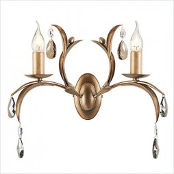 Светильник настенный бра LIGHTING Lily LL2 Metallic Bronze