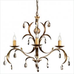 Люстра Elstead LIGHTING Lily LL3 Metallic Bronze