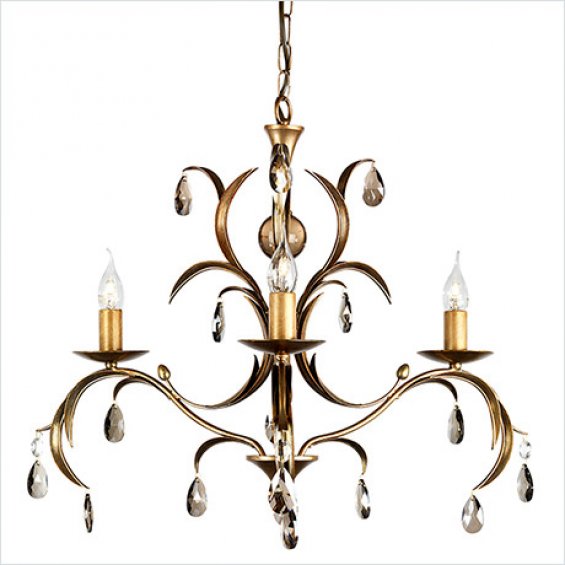 Люстра Elstead LIGHTING Lily LL3 Metallic Bronze