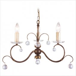 Люстра Elstead LIGHTING Lunetta LUN3 BR (Bronze Patina)