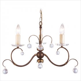 Люстра Elstead LIGHTING Lunetta LUN3 BR (Bronze Patina)