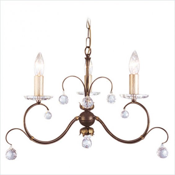 Люстра Elstead LIGHTING Lunetta LUN3 BR (Bronze Patina)