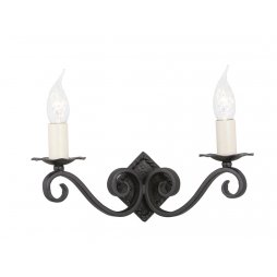 Настенный Светильник Бра Elstead Lighting RECTORY RY2A (Чёрный)-foto2