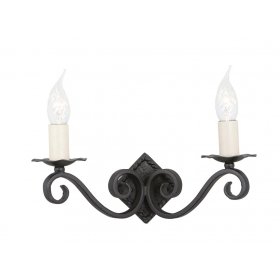 Настенный Светильник Бра Elstead Lighting RECTORY RY2A (Чёрный)-foto2
