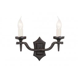 Настенный Светильник Бра Elstead Lighting RECTORY RY2B (Чёрный)-foto2