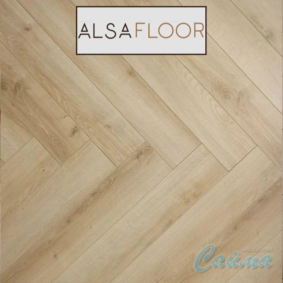 Ламинат Ёлочкой Alsafloor Herringbone тощиной 12 мм Vicence 435 (Виценце)