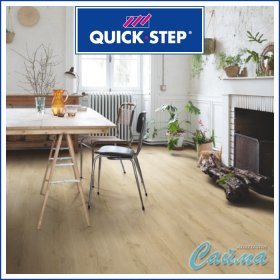 Ламинат Quick Step Classic Дуб Бежевый Рустикальный CLH4084-foto2