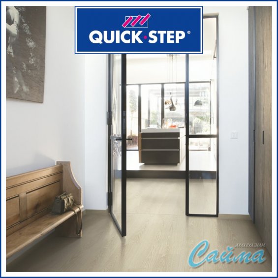 Ламинат Quick Step Classic Дуб Бежевый Отбеленный CLH4088