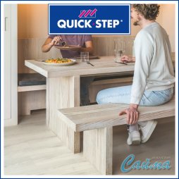 Ламинат Quick Step Classic Дуб Пепельный Серый CLH5786-foto2