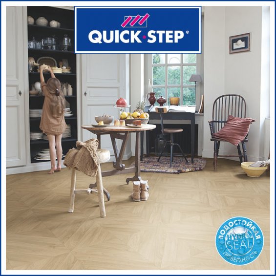 Ламинат Quick-Step Castle Ultra Дуб Капучино CAU4160