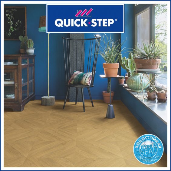 Ламинат Quick-Step Castle Ultra Дуб Английский Натуральный CAU4161