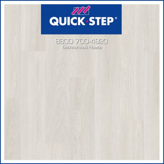 Ламинат Quick Step Eligna Дуб Итальянский Светло-Серый U3831