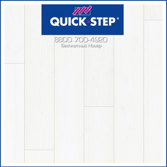 Ламинат Quick-Step Impressive Ultra Witte planken LHD IMU1859