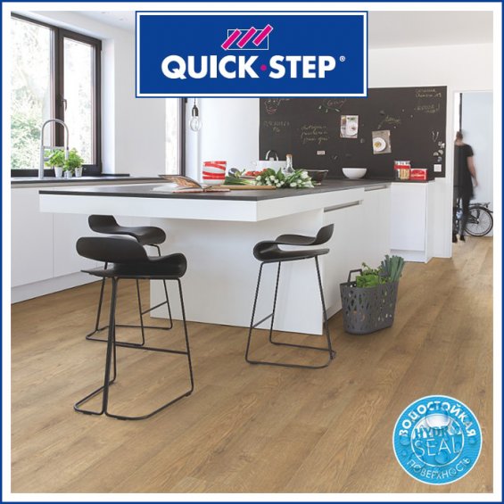 Ламинат Quick Step Perspective Hydro Дуб Матовый Промасленный PER0312