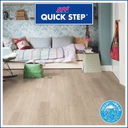 Ламинат Quick Step Perspective Hydro Доска Дубовая Светло-Серая Лакированная PER1304-foto2