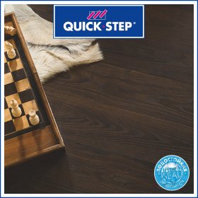 Ламинат Quick Step Perspective Hydro Доска Дуба Белого Затемненная PER1496-foto4