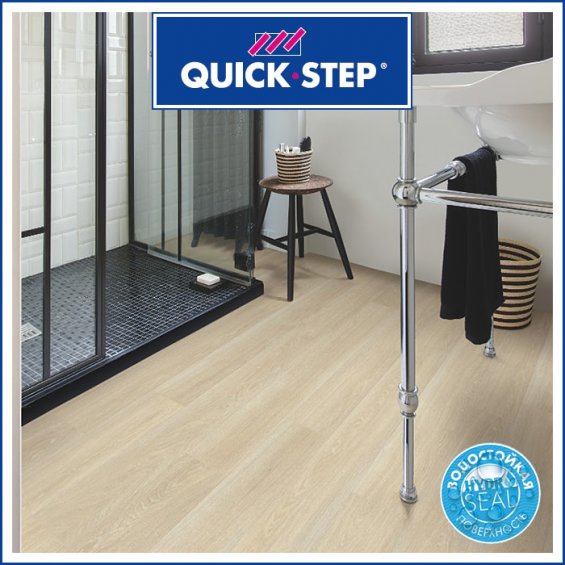 Ламинат Quick Step Perspective Hydro Дуб Итальянский Бежевый Пэтчворк PER3832P