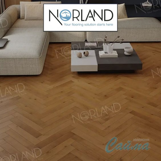 Ламинат Norland Дуб Помона LF303-13 Ёлка Элегантная 8 мм