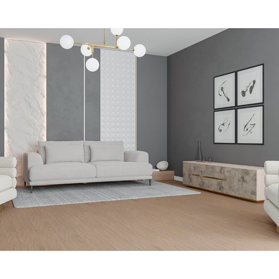 Замковая SPC-PVH Плитка Alta Step Gusto Дуб Грильяж SPC 3310