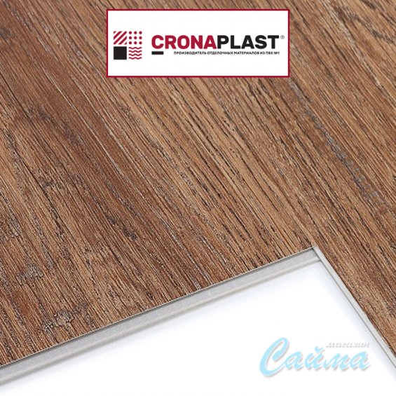 Замковая SPC-PVH Плитка (ЭСПиСи-ПВХ) CRONAPLAST Нано SPC N002 Дуб Античный