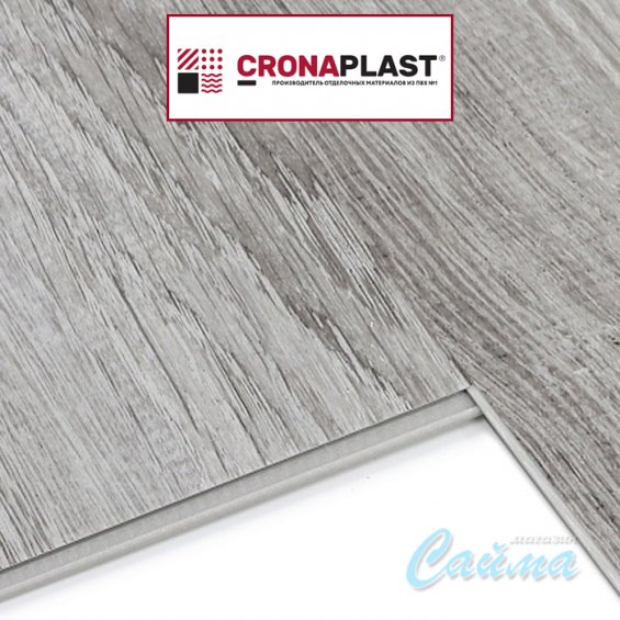 Замковая SPC-PVH Плитка (ЭСПиСи-ПВХ) CRONAPLAST Нано SPC N005 Дуб Лондон Замковая SPC-PVH Плитка (ЭСПиСи-ПВХ) CRONAPLAST Нано SPC N005 Дуб Лондон
