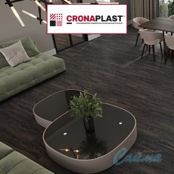 Замковая SPC-PVH Плитка (ЭСПиСи-ПВХ) CRONAPLAST Нано SPC N006 Дуб Мореный-foto4
