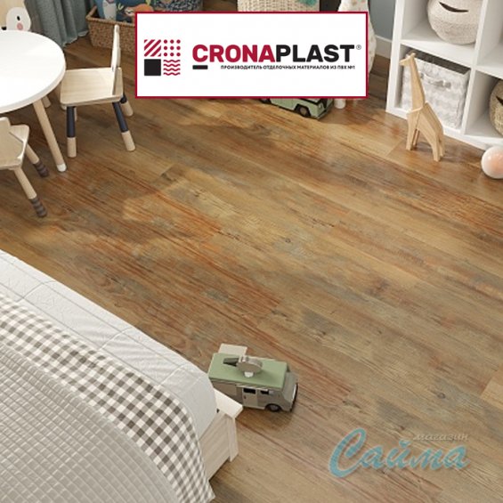 Замковая SPC-PVH Плитка (ЭСПиСи-ПВХ) CRONAPLAST Нано SPC N010 Сосна Медовая Замковая SPC-PVH Плитка (ЭСПиСи-ПВХ) CRONAPLAST Нано SPC N010 Сосна Медовая