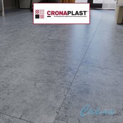 S008 Мелли Грей - Замковая SPC-PVH Плитка (ЭСПиСи-ПВХ) CRONAPLAST Камень-foto3