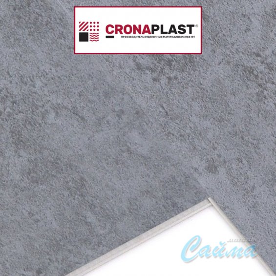 S008 Мелли Грей - Замковая SPC-PVH Плитка (ЭСПиСи-ПВХ) CRONAPLAST Камень S008 Мелли Грей - Замковая SPC-PVH Плитка (ЭСПиСи-ПВХ) CRONAPLAST Камень