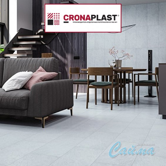 S009 Саломон - Замковая SPC-PVH Плитка (ЭСПиСи-ПВХ) CRONAPLAST Камень