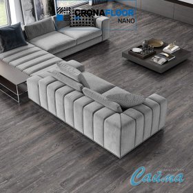 Замковая SPC-PVH Плитка CronaFloor Nano Дуб Мореный-foto2