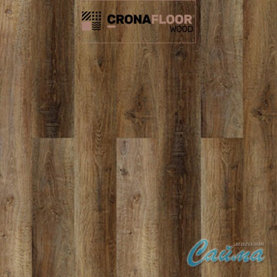 SPC-PVH Плитка CronaFloor Wood Дуб Чак