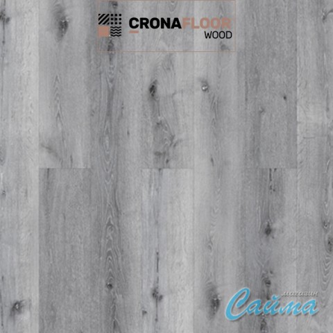 SPC-PVH Плитка CronaFloor Wood Дуб Серый