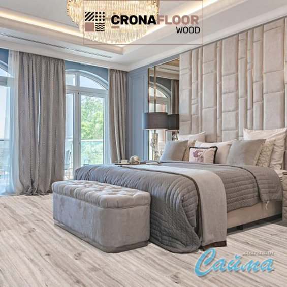 SPC-PVH Плитка CronaFloor Wood Дуб Тиван