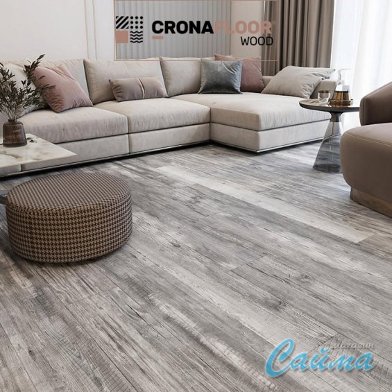 SPC-PVH Плитка CronaFloor Wood Сосна Монблан