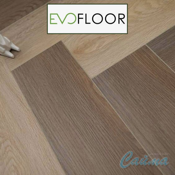 Клеевая LVT Кварц-Виниловая плитка Evofloor Parquet Glue Kampena (Кампена)