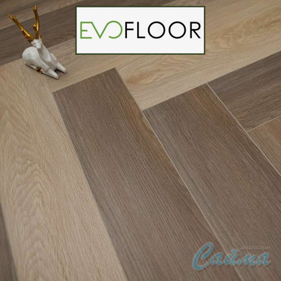 Клеевая LVT Кварц-Виниловая плитка Evofloor Parquet Glue Kampena (Кампена)