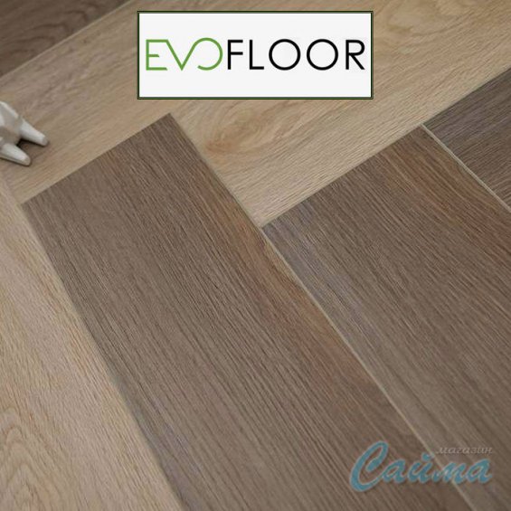 Клеевая LVT Кварц-Виниловая плитка Evofloor Parquet Glue Kampena (Кампена)