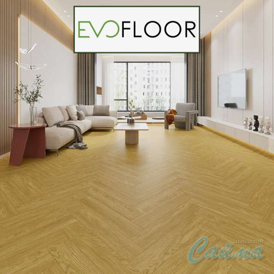 Клеевая LVT Кварц-Виниловая плитка Evofloor Parquet Glue Lanterna (Лантерна)