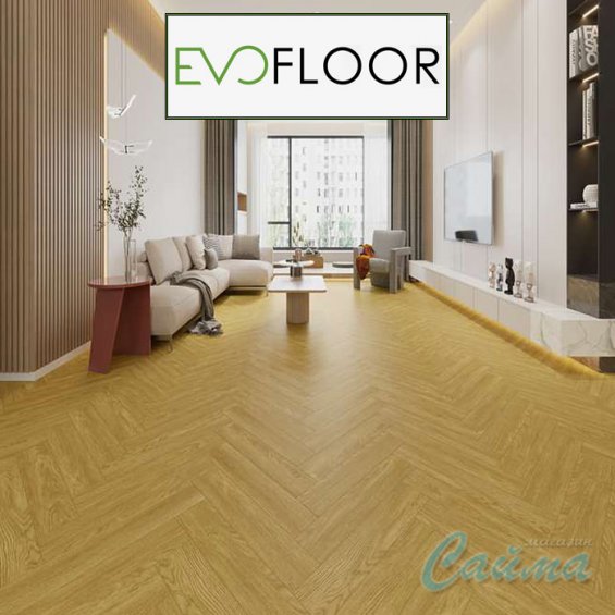 Клеевая LVT Кварц-Виниловая плитка Evofloor Parquet Glue Lanterna (Лантерна)