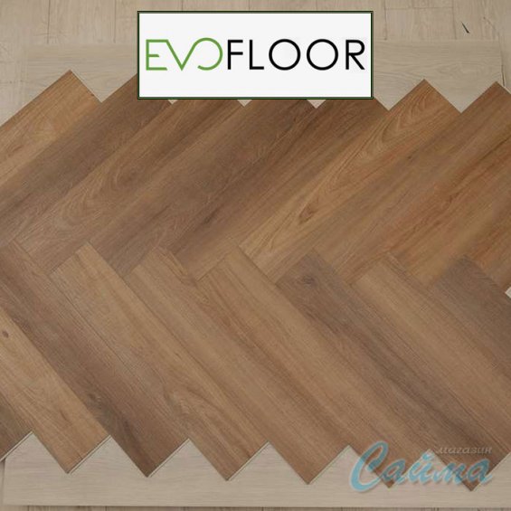 Клеевая LVT Кварц-Виниловая плитка Evofloor Parquet Glue Rodsher (Родшер)