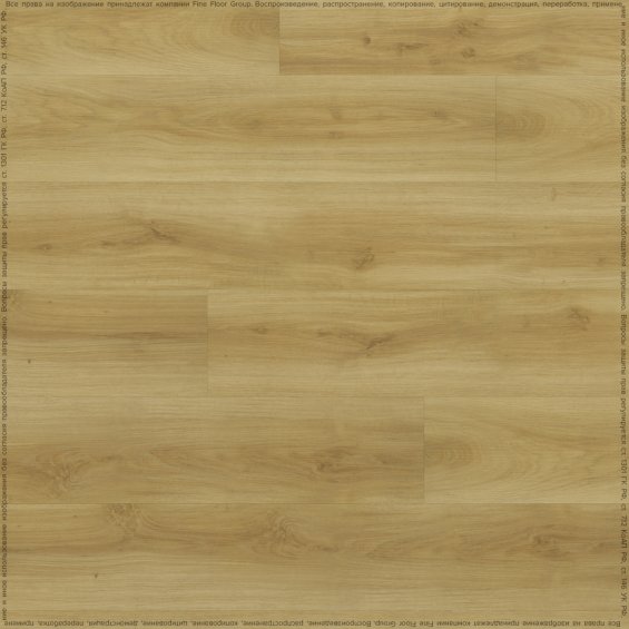 FineFloor WOOD 2024 (Клеевая) Дуб Базель FF-1421 - Клеевая ПВХ-плитка